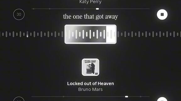 the one that got away x locked out of heaven