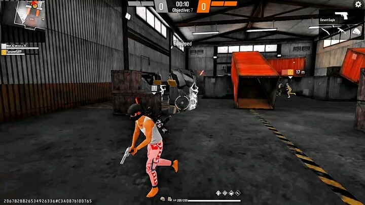Freefire 1v2 impossible headshots awesome gameplay