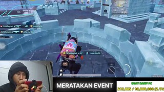 MERATAKAN EVENT SALJU DENGAN SANTUY BANTAI!! SOLO VS SQUAD | PUBG Mobile