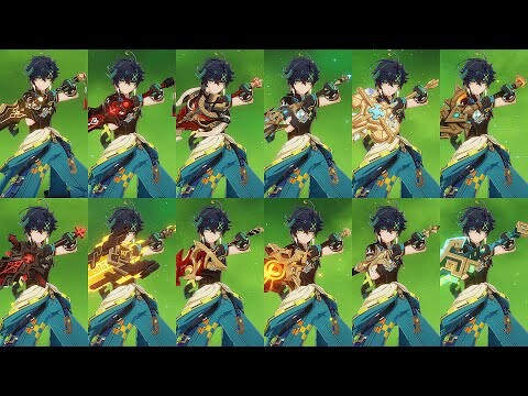 C0 Kinich 4 & 5 Star Weapon Damage Comparison | Genshin Impact