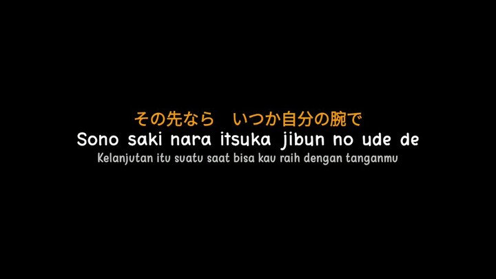 kanashimi wo yasashisani(judul lagu)