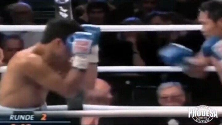 Jose Alfaro (Nic) vs Prawett Singwancha (Thai) - titulo mundial peso ligero de la AMB
