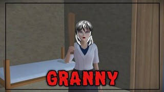 GRANNY || HORROR MOVIE SAKURA SCHOOL SIMULATOR