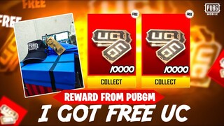 I GOT FREE REWARDS FROM PUBG MOBILE | THANK YOU PUBG MOBILE