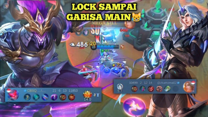 Sengaja Lock Lancelot Sampai End Game😹
