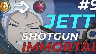 ดำเนินการเกมล่วงเวลา 35 KILLS - JETT SHOTGUN สู่ IMMORTAL EP9