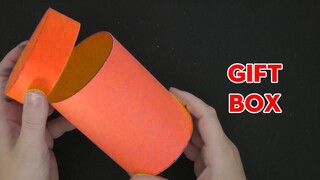 Cách làm hộp quà bằng giấy cực dễ - Cách Gấp Hộp Quà đơn giản Gấp giấy Origami -hộp bằng giấy a4