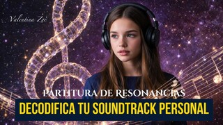 DECODIFICA TU SOUNDTRACK PERSONAL | LA CANCIÓN OFICIAL DE PARTITURA DE RESONANCIAS 🌌✨ | Valentina