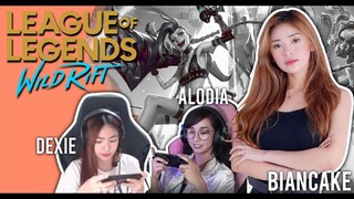 WILD RIFT || BIANCAKE x ALODIA x DEXIE || NAGUTOM!