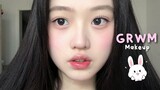 Teenage Makeup Routine🐰 | GRWM✨ (High school makeup) vlog by -金今