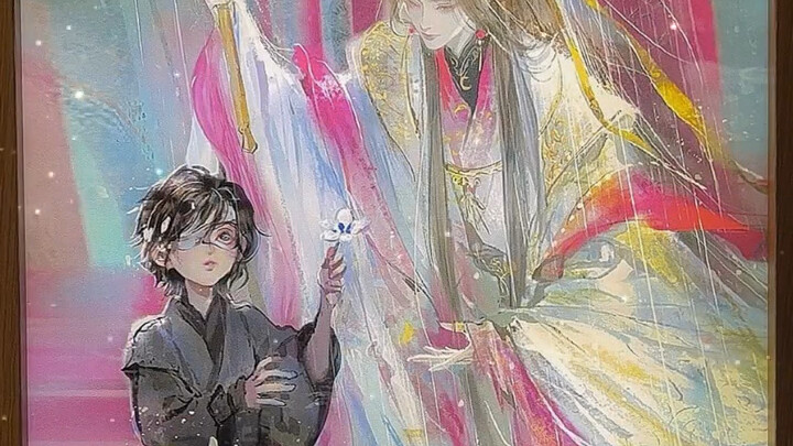 Before turning on the lights, Hua Cheng was the only one there. Who would have thought that after tu