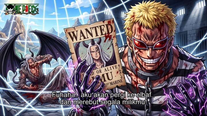 ONE PIECE TERBARU – DOFLAMINGO KABUR! DIA AKAN MENUJU ELBAF! KALAHKAN IMU & REBUT 16 SENJATA KUNO!
