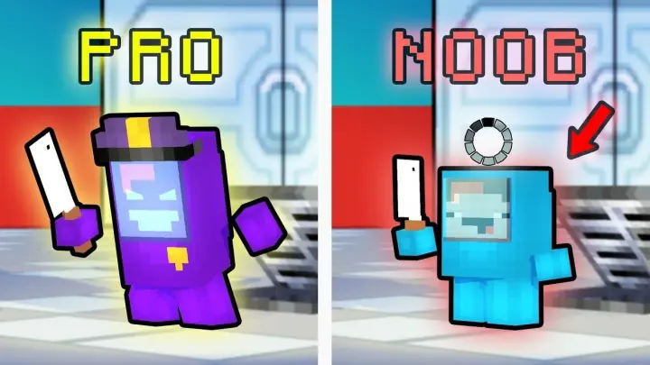 SUS! Noob VS Pro! - Animasi Minecraft