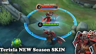 Terizla Season SKIN Gameplay Mobile Legends