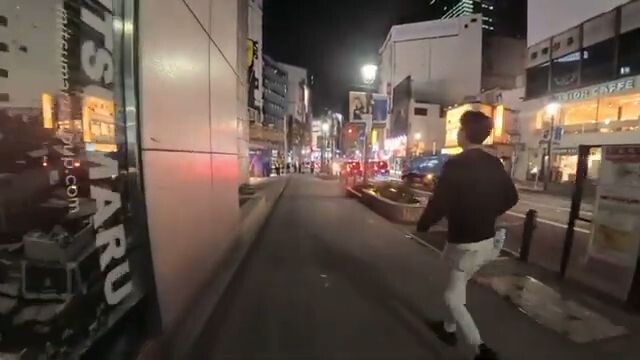 真夜中3時誰もいない渋谷街歩き❤️2020. Covid wirus Nobody is in town❤️I walked in 3.30AM no huma