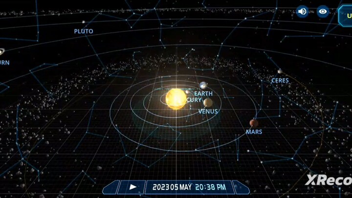 when your playing solar system scope in Android phone
