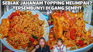 NYIKSA LAMBUNG PAKE SEBLAK INDOMIE SETAN 5 CENTONG SAMBEL!