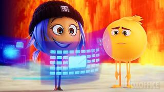 The Wall of Fire | The Emoji Movie | CLIP