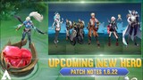 PATCH NOTES 1.6.22 UPDATED | UPCOMING NEW HERO | NEW BLANK SKIN | NEW EMOTE | 11.11 EVENT