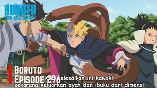 BORUTO EPISODE 296 SUB INDONESIA TERBARU PENUH FULL HD\ Boruto Melindungi Shikamaru dengan Mokuton?!