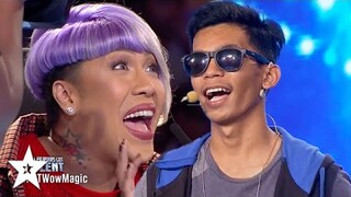 Card Magician Does Magic for Vice Ganda on Pilipinas Got Talent | Got Talent Global