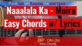 Moira Dela Torre - Naaalala Ka (Lyric and Chord Tutorial Video) Easy Chords