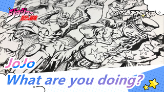 JoJo's Bizarre Adventure|【Drawing Backwards Series-03】 Jotaro : What are you doing?