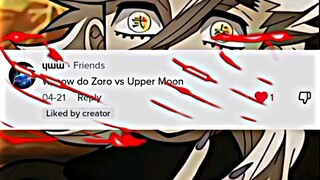 Zoro Vs Uppermoons