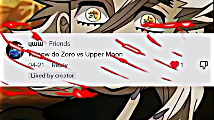 Zoro Vs Uppermoons