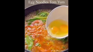 บะหมี่ต้มยำกุ้ง🌶