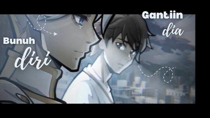 BUNUH DIRI KEBETULAN MIRIP GANTIIN DIA JADI PAHLAWAN