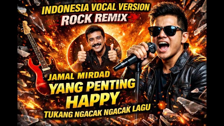 Jamal Mirdad – Yang Penting Happy (Indonesia Vocal Version Rock Remix | Tukang Ngacak Ngacak Lagu)