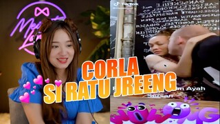 LIVE BUNDA C0RLA BIKIN NGAKAK || MEIREACTION