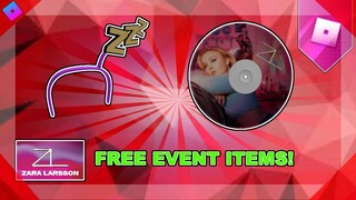 [ROBLOX ZARA LARSSON EVENT!] How to get Zara Larsson's ZZZ Headband & Poster Girl Record! | Roblox