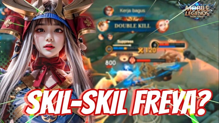 GACORRR!! FREYA NGAMUK DI TURET PUN MUSUH DI BASMI🔥