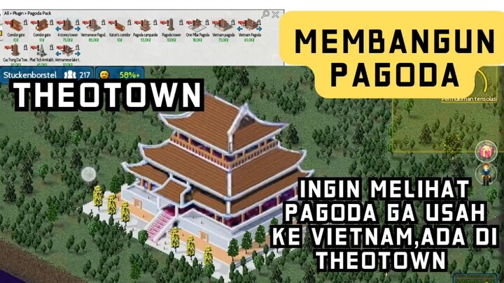 Mari membangun pagoda,tdiak usah jauh-jauh ke Vietnam, theotown