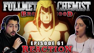 THIS EPISODE WAS INSANE! 🔥 Fullmetal Alchemist: Brotherhood Episode 61 REACTION!
