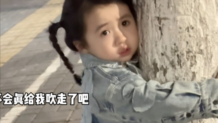 That was close—I almost got blown away by the wind!