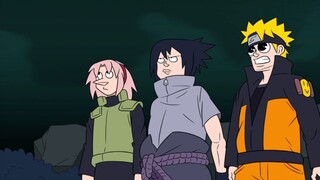 [MAD]Spoof on the battle between Kaguya and Naruto's team|<Naruto>