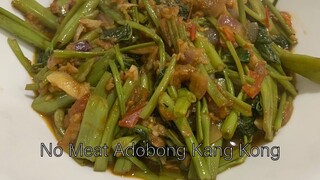 Adobong Kangkong sa Kamatis