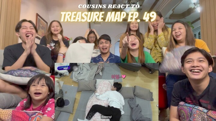 COUSINS REACT TO [TREASURE MAP] EP.49 🎠 골든벨 도전하다가 놀이동산 통째로 빌려버린 🎠 썰.SSUL 푼다