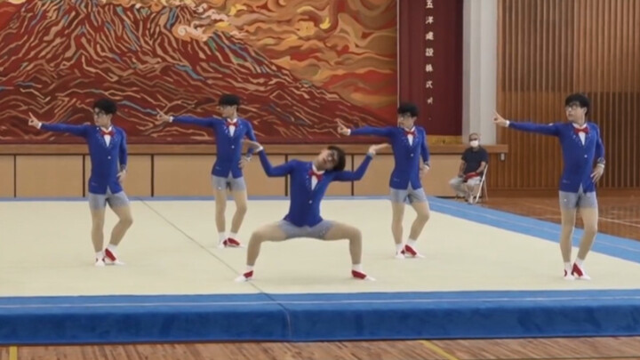 Conan Cosers In Men's Gymnastics Trials