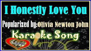 I Honestly Love You Karaoke Version by Olivia Newton John- Minus One -Karaoke Cover