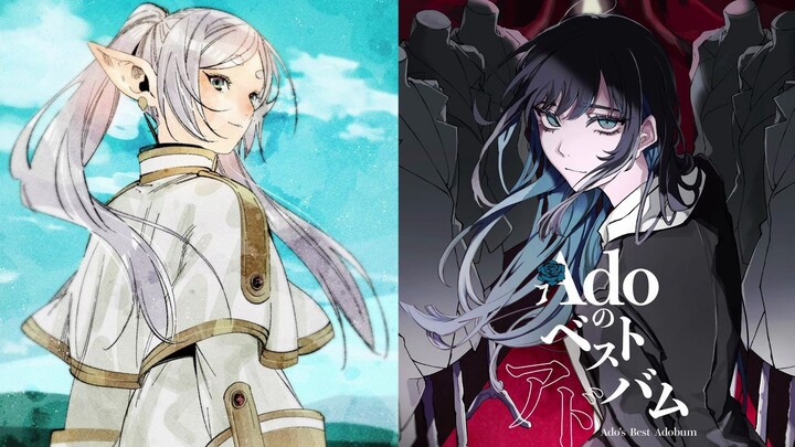 【葬送的芙莉莲/Ado】「勇者」MV但是OP「精灵/エルフ」