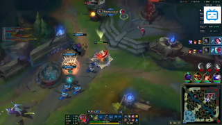 Highlight pentakill tướng akali trong liên minh huyền thoại #game