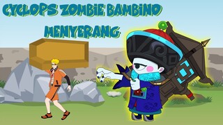 MOBILE LEGENDS ANIMATION | CYCLOPS ZOMBIE BAMBINO MENYERANG