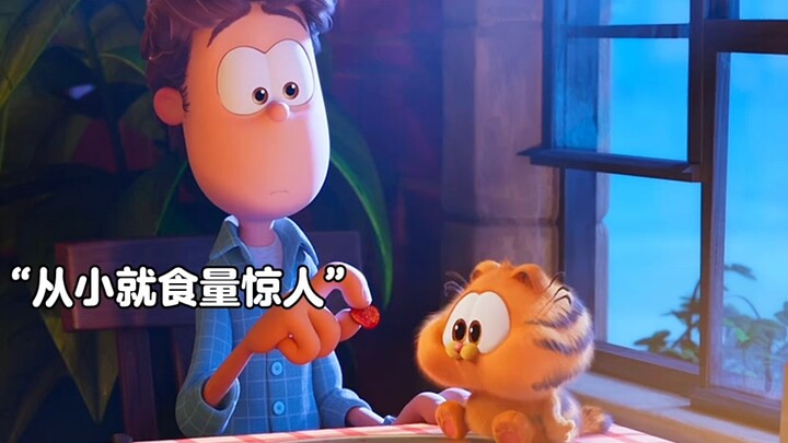 Garfield successfully ate away Jon’s luxury car and villa.