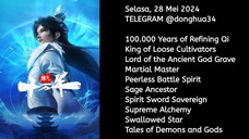 100.000 Years of Refining Qi Episode 135 Subtitle Indonesia