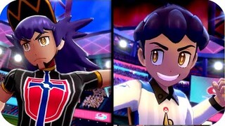 Pokémon Sword & Shield : Hop Copying Leon Battle Style (HQ)