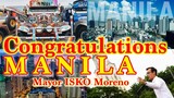 Mayor Isko Moreno - Congratulations City of Manila